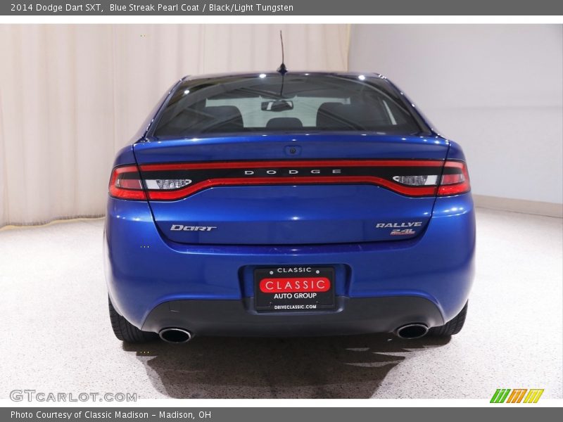 Blue Streak Pearl Coat / Black/Light Tungsten 2014 Dodge Dart SXT
