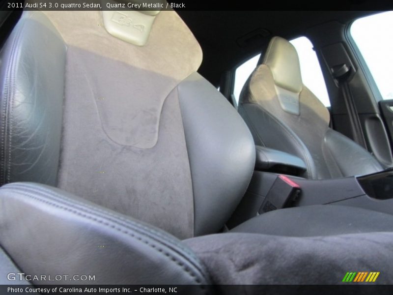Quartz Grey Metallic / Black 2011 Audi S4 3.0 quattro Sedan