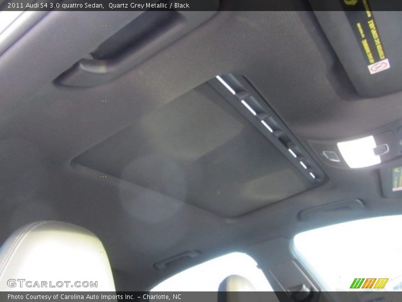 Quartz Grey Metallic / Black 2011 Audi S4 3.0 quattro Sedan