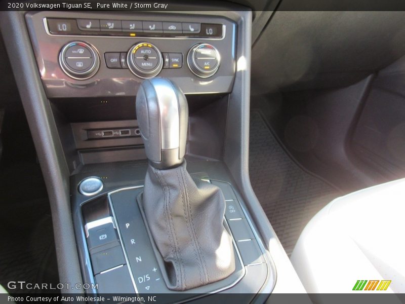 Pure White / Storm Gray 2020 Volkswagen Tiguan SE