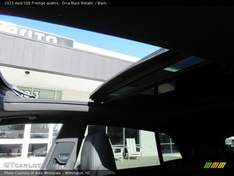 Orca Black Metallic / Black 2021 Audi SQ8 Prestige quattro