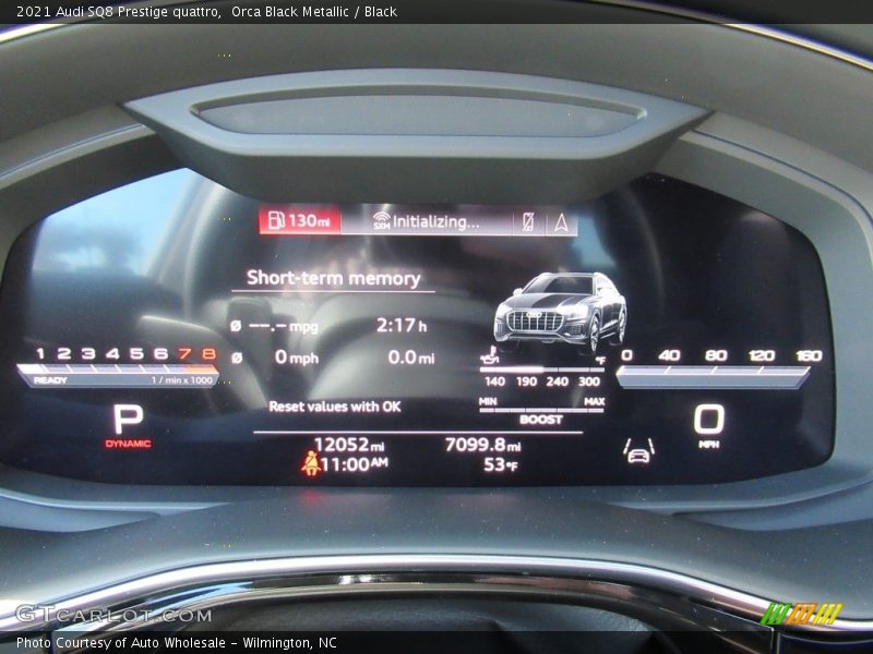  2021 SQ8 Prestige quattro Prestige quattro Gauges