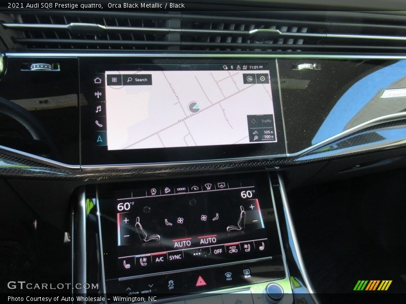 Navigation of 2021 SQ8 Prestige quattro