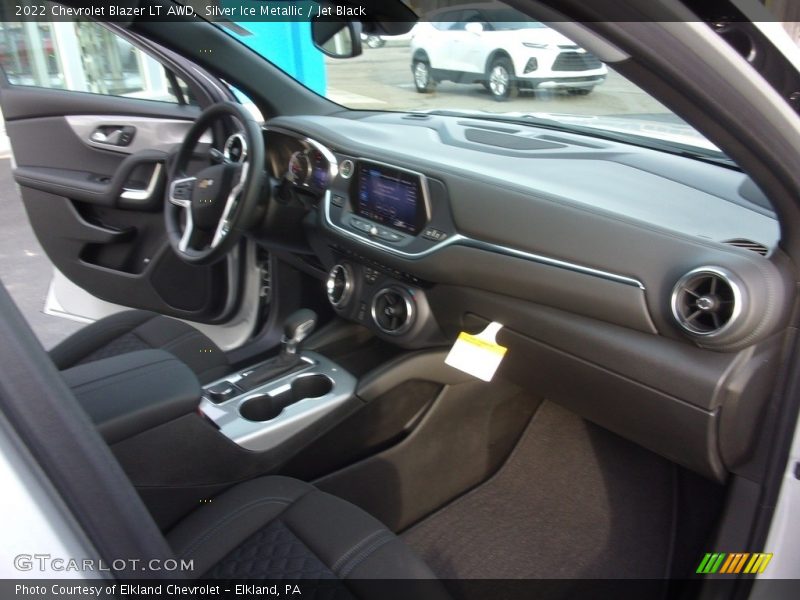Silver Ice Metallic / Jet Black 2022 Chevrolet Blazer LT AWD