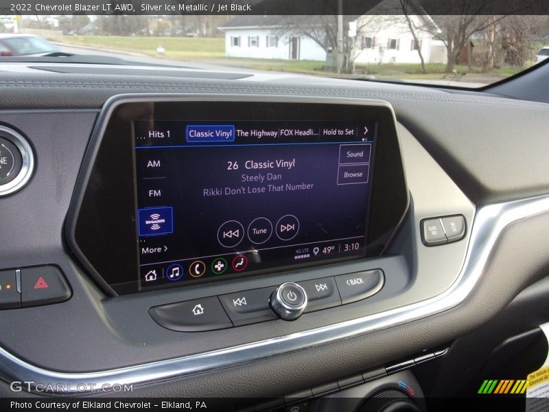 Silver Ice Metallic / Jet Black 2022 Chevrolet Blazer LT AWD