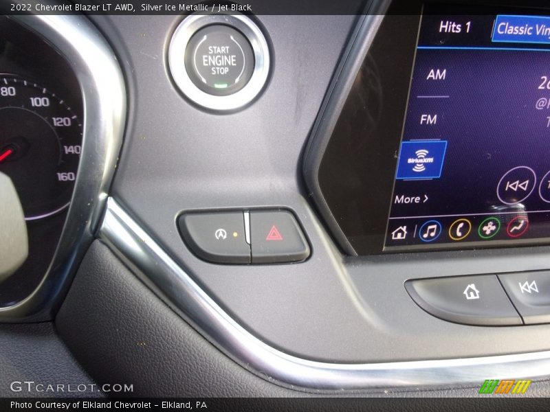 Silver Ice Metallic / Jet Black 2022 Chevrolet Blazer LT AWD
