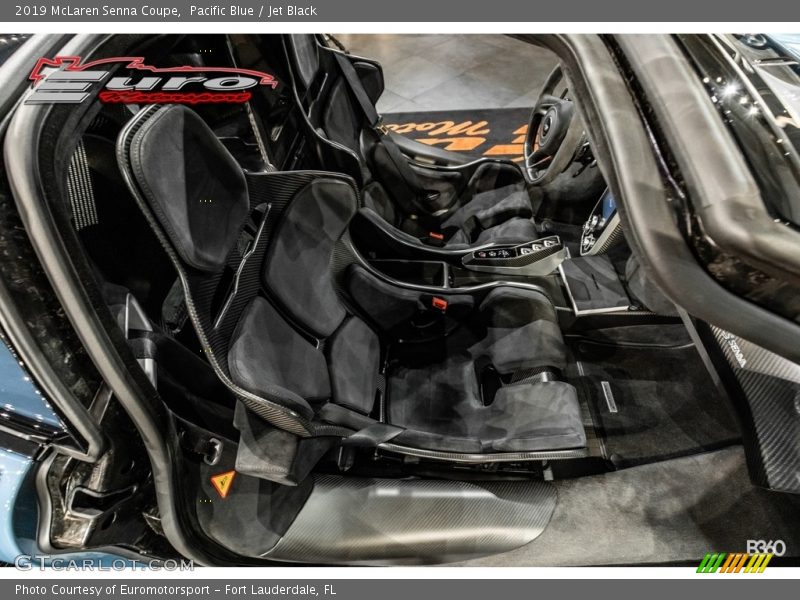 Pacific Blue / Jet Black 2019 McLaren Senna Coupe