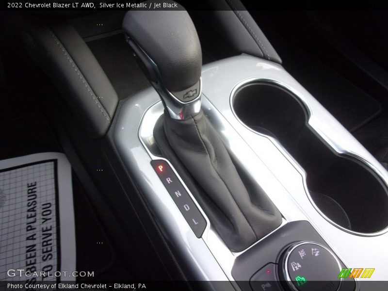 Silver Ice Metallic / Jet Black 2022 Chevrolet Blazer LT AWD