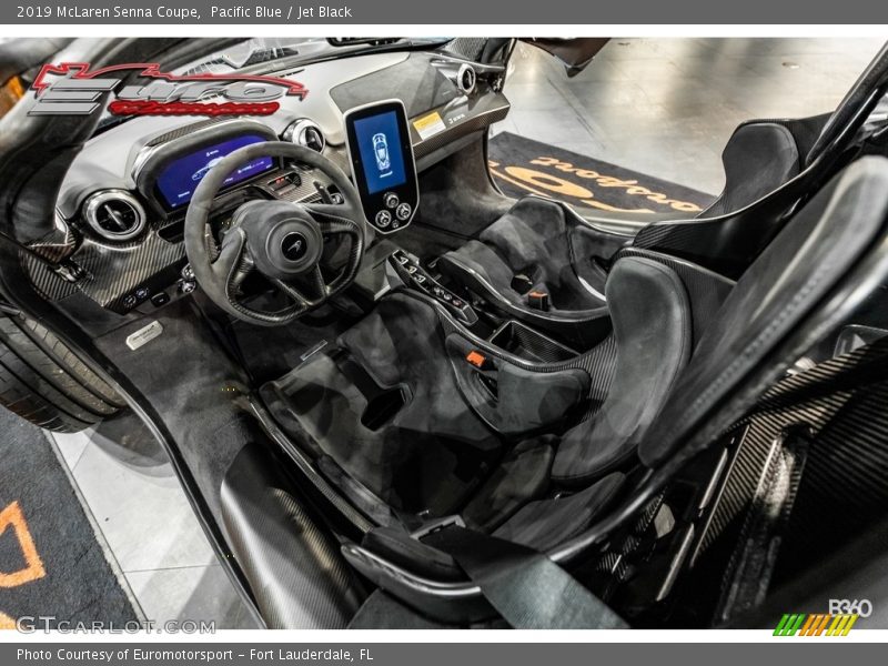 Pacific Blue / Jet Black 2019 McLaren Senna Coupe