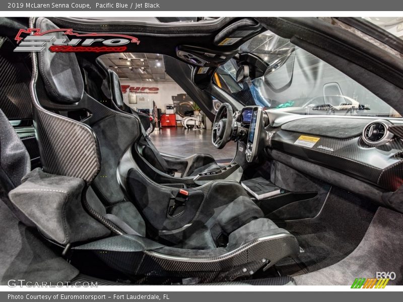 Pacific Blue / Jet Black 2019 McLaren Senna Coupe