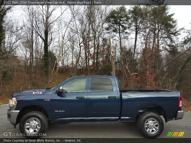 Patriot Blue Pearl / Black 2022 Ram 2500 Tradesman Crew Cab 4x4