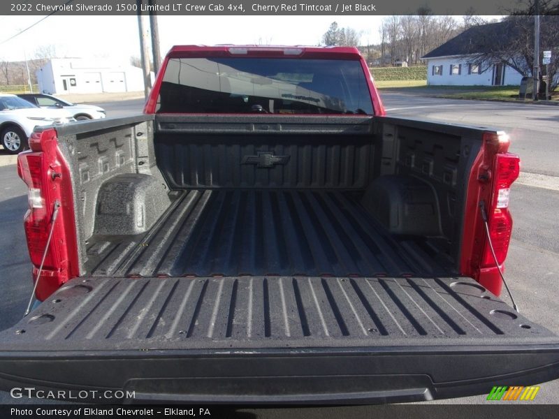 Cherry Red Tintcoat / Jet Black 2022 Chevrolet Silverado 1500 Limited LT Crew Cab 4x4