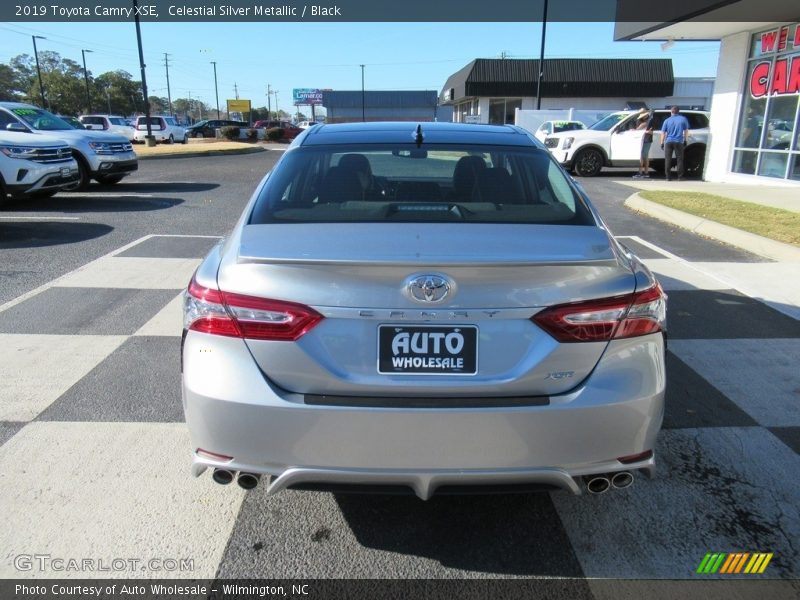 Celestial Silver Metallic / Black 2019 Toyota Camry XSE