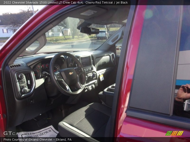 Cherry Red Tintcoat / Jet Black 2022 Chevrolet Silverado 1500 Limited LT Crew Cab 4x4