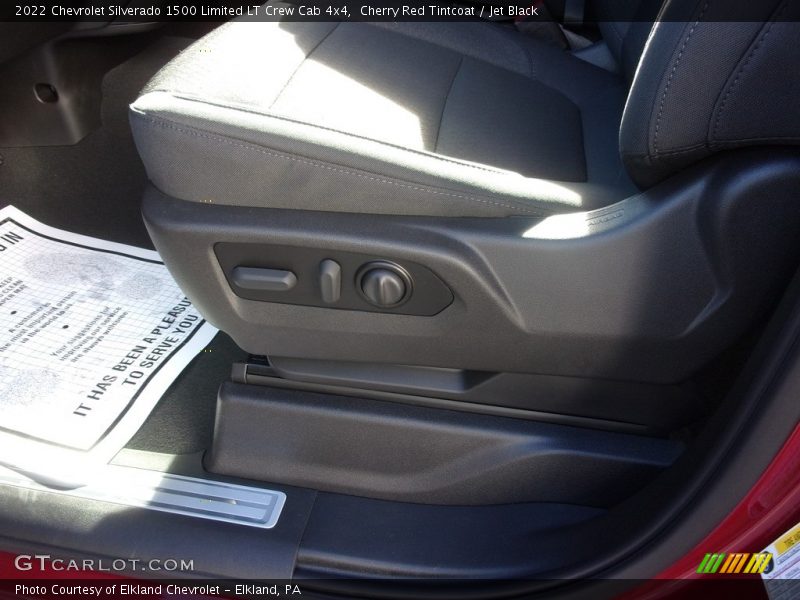 Cherry Red Tintcoat / Jet Black 2022 Chevrolet Silverado 1500 Limited LT Crew Cab 4x4
