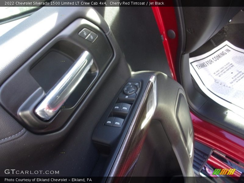 Cherry Red Tintcoat / Jet Black 2022 Chevrolet Silverado 1500 Limited LT Crew Cab 4x4