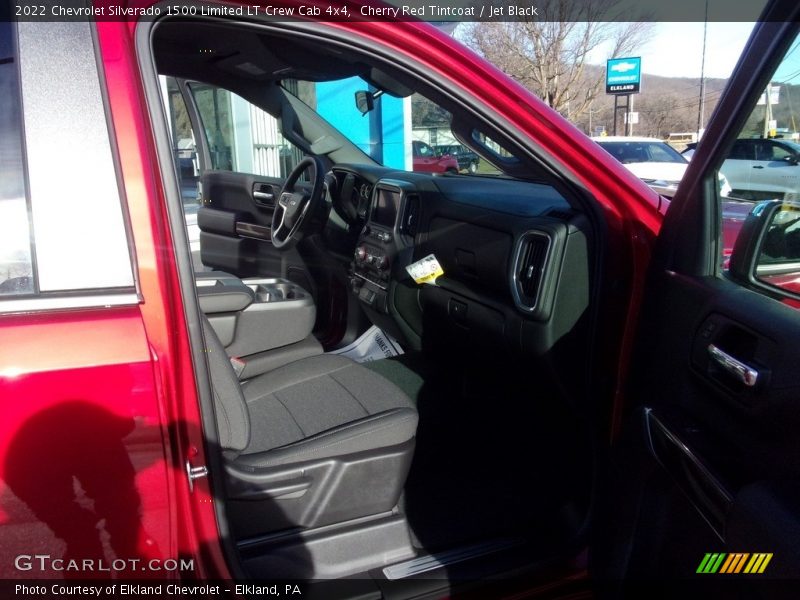 Cherry Red Tintcoat / Jet Black 2022 Chevrolet Silverado 1500 Limited LT Crew Cab 4x4