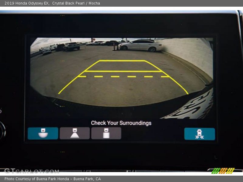 Crystal Black Pearl / Mocha 2019 Honda Odyssey EX