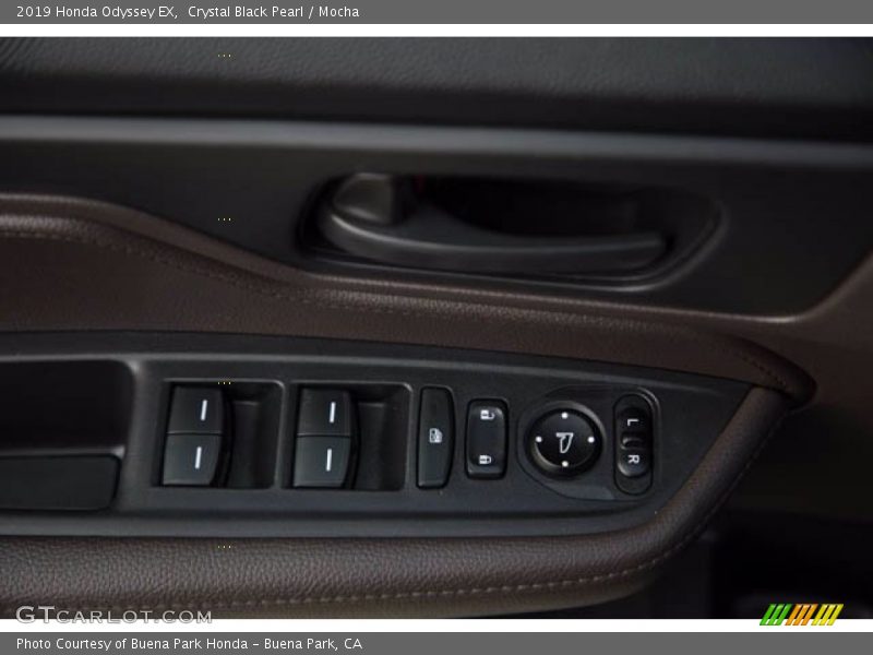 Crystal Black Pearl / Mocha 2019 Honda Odyssey EX