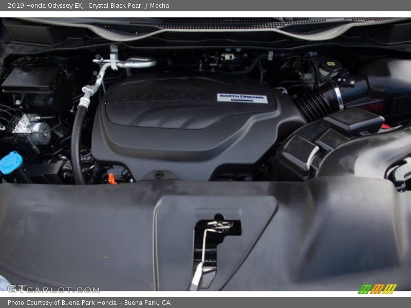 Crystal Black Pearl / Mocha 2019 Honda Odyssey EX
