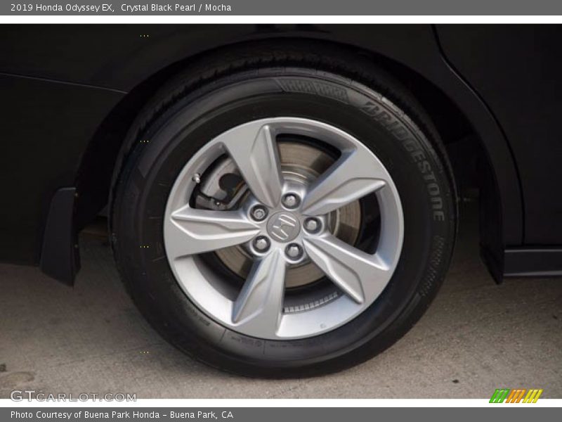Crystal Black Pearl / Mocha 2019 Honda Odyssey EX