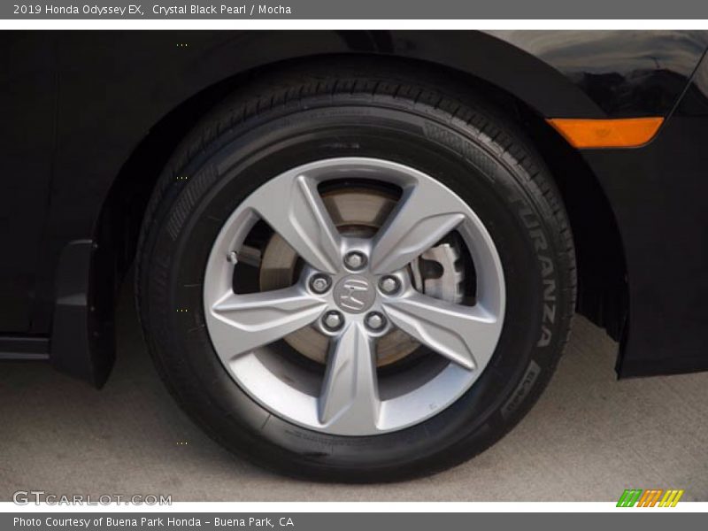 Crystal Black Pearl / Mocha 2019 Honda Odyssey EX