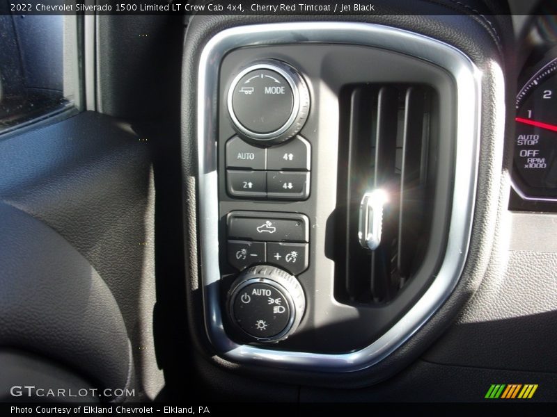 Cherry Red Tintcoat / Jet Black 2022 Chevrolet Silverado 1500 Limited LT Crew Cab 4x4