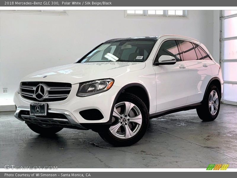 Polar White / Silk Beige/Black 2018 Mercedes-Benz GLC 300