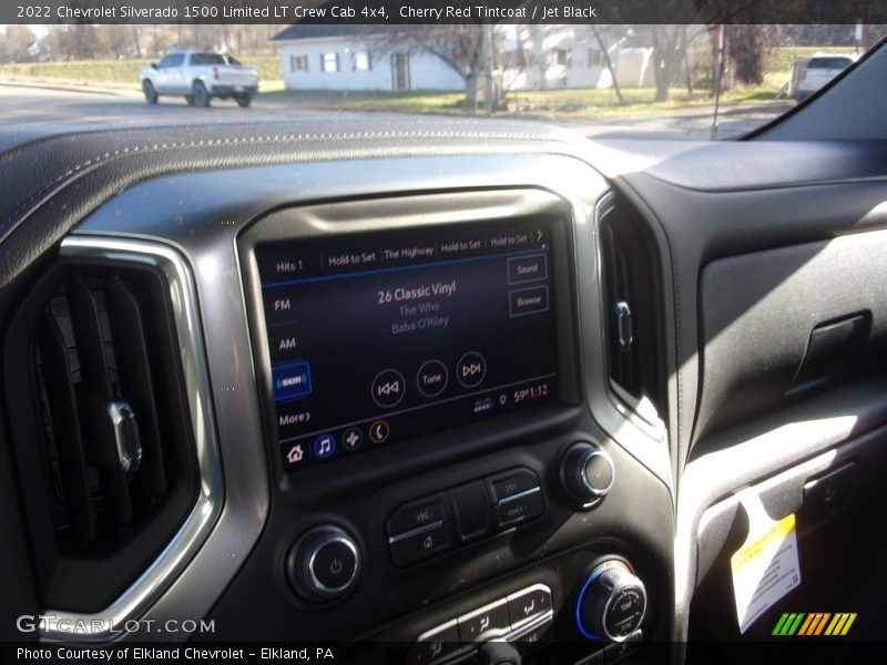 Cherry Red Tintcoat / Jet Black 2022 Chevrolet Silverado 1500 Limited LT Crew Cab 4x4