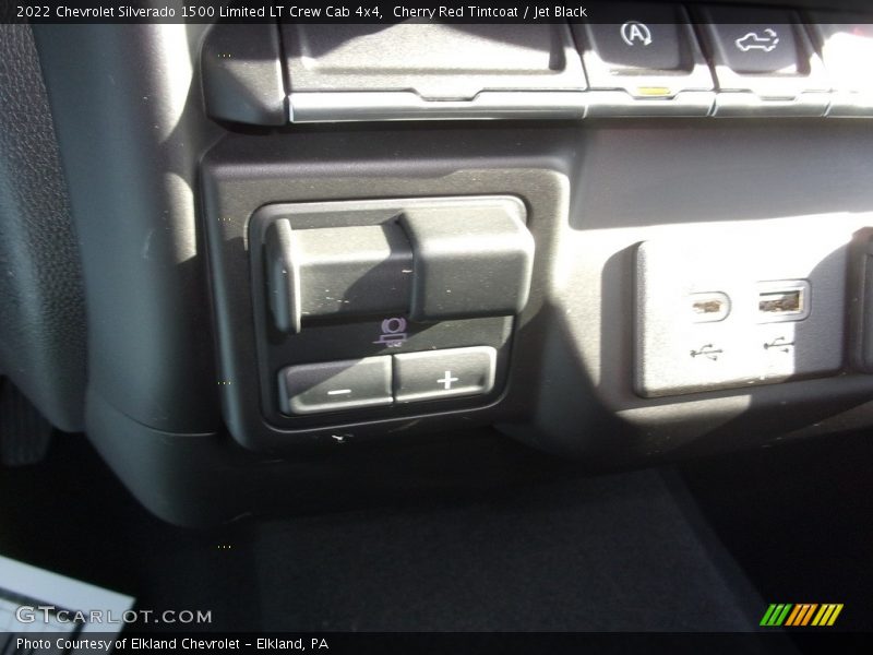 Cherry Red Tintcoat / Jet Black 2022 Chevrolet Silverado 1500 Limited LT Crew Cab 4x4