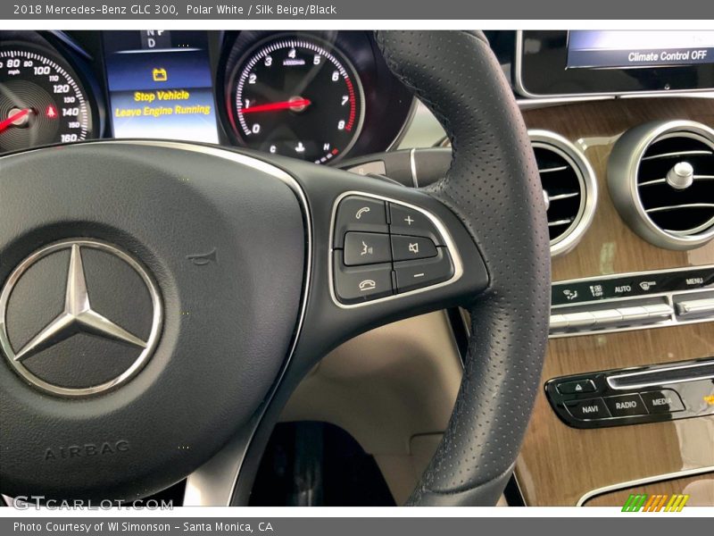 Polar White / Silk Beige/Black 2018 Mercedes-Benz GLC 300