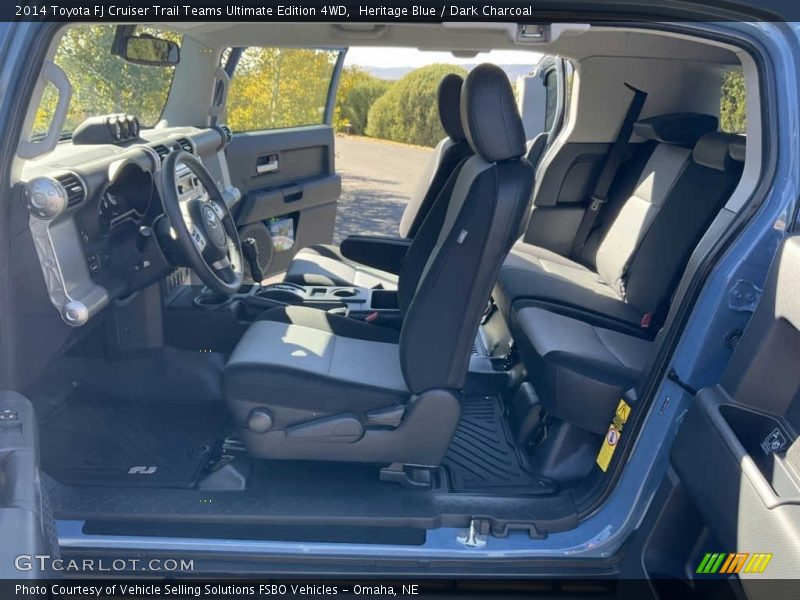  2014 FJ Cruiser Trail Teams Ultimate Edition 4WD Dark Charcoal Interior
