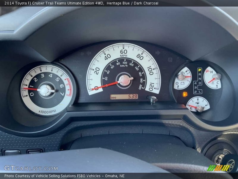  2014 FJ Cruiser Trail Teams Ultimate Edition 4WD Trail Teams Ultimate Edition 4WD Gauges