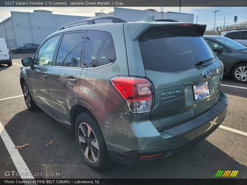 Jasmine Green Metallic / Gray 2017 Subaru Forester 2.5i Limited