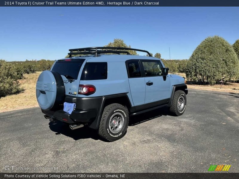Heritage Blue / Dark Charcoal 2014 Toyota FJ Cruiser Trail Teams Ultimate Edition 4WD