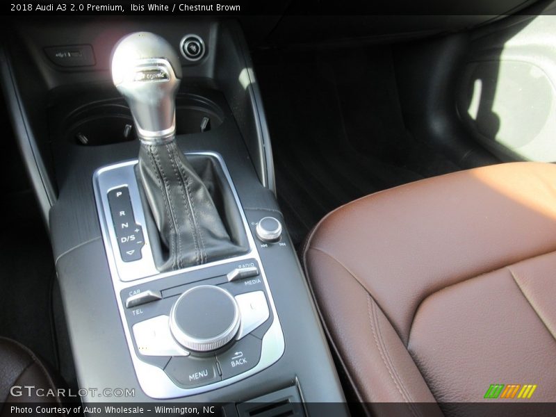 Ibis White / Chestnut Brown 2018 Audi A3 2.0 Premium