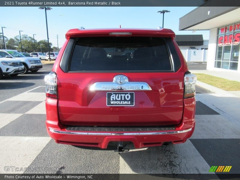 Barcelona Red Metallic / Black 2021 Toyota 4Runner Limited 4x4