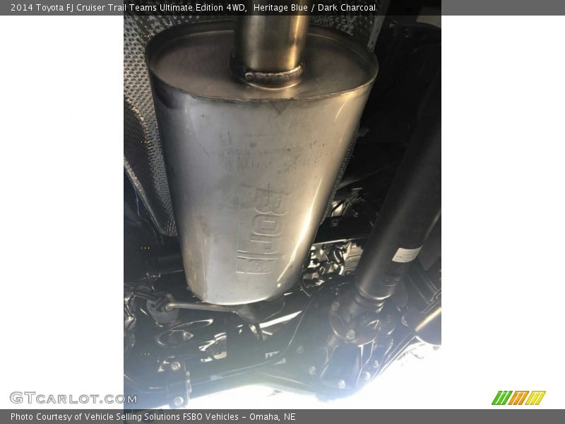 Undercarriage of 2014 FJ Cruiser Trail Teams Ultimate Edition 4WD