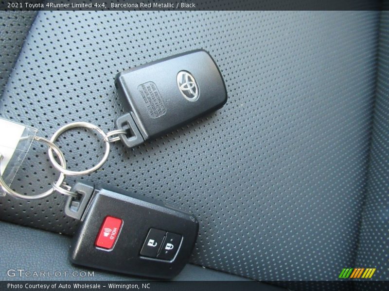 Barcelona Red Metallic / Black 2021 Toyota 4Runner Limited 4x4