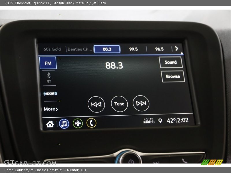 Mosaic Black Metallic / Jet Black 2019 Chevrolet Equinox LT
