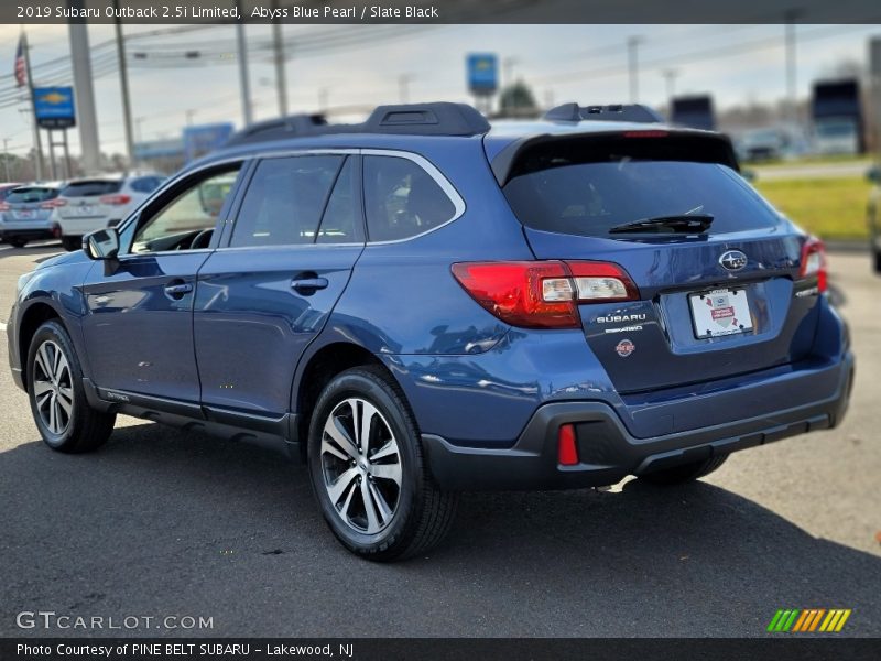 Abyss Blue Pearl / Slate Black 2019 Subaru Outback 2.5i Limited