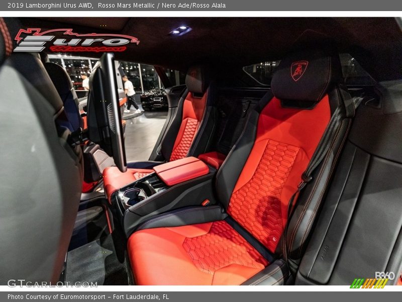 Rosso Mars Metallic / Nero Ade/Rosso Alala 2019 Lamborghini Urus AWD