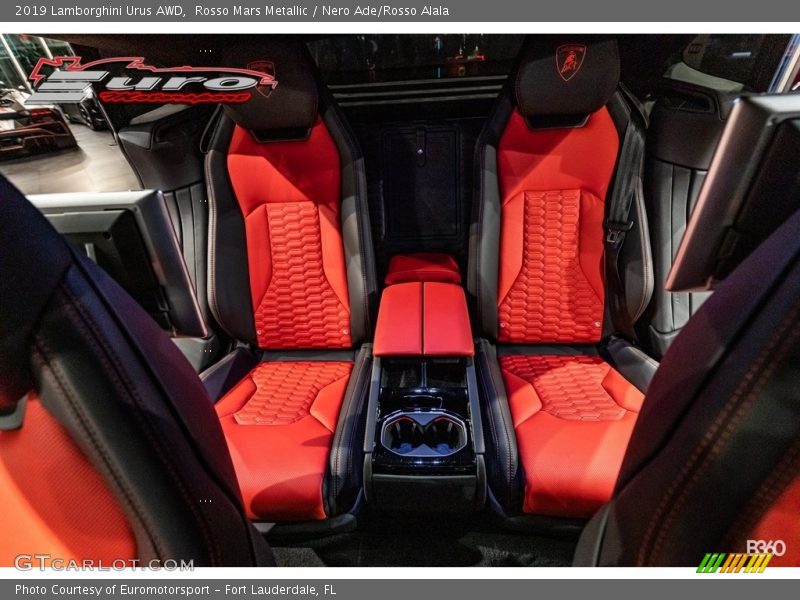 Rosso Mars Metallic / Nero Ade/Rosso Alala 2019 Lamborghini Urus AWD