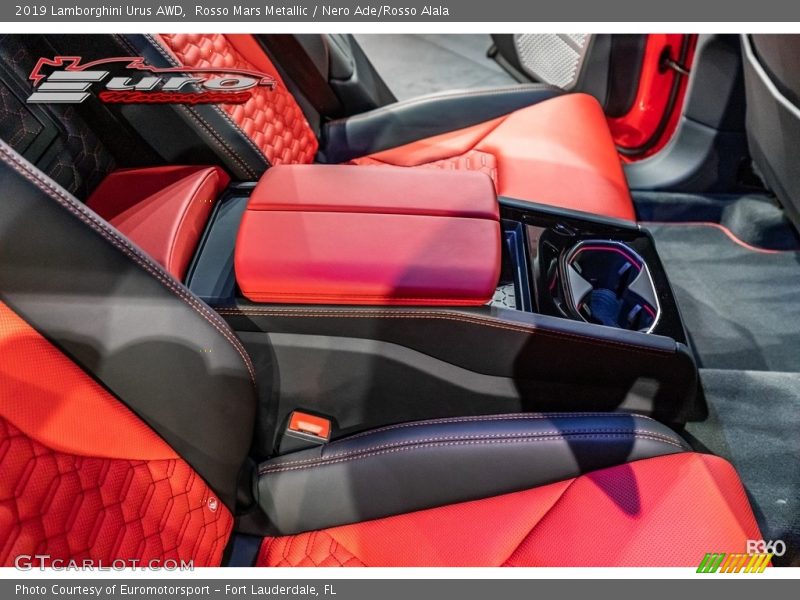 Rosso Mars Metallic / Nero Ade/Rosso Alala 2019 Lamborghini Urus AWD