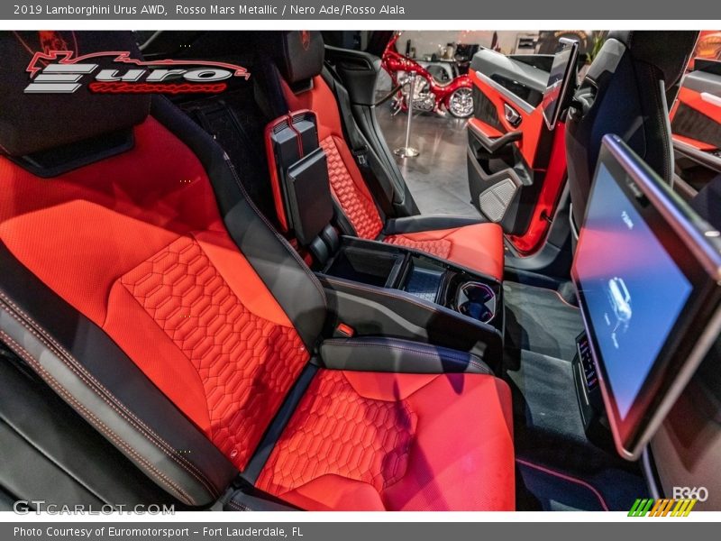 Rosso Mars Metallic / Nero Ade/Rosso Alala 2019 Lamborghini Urus AWD