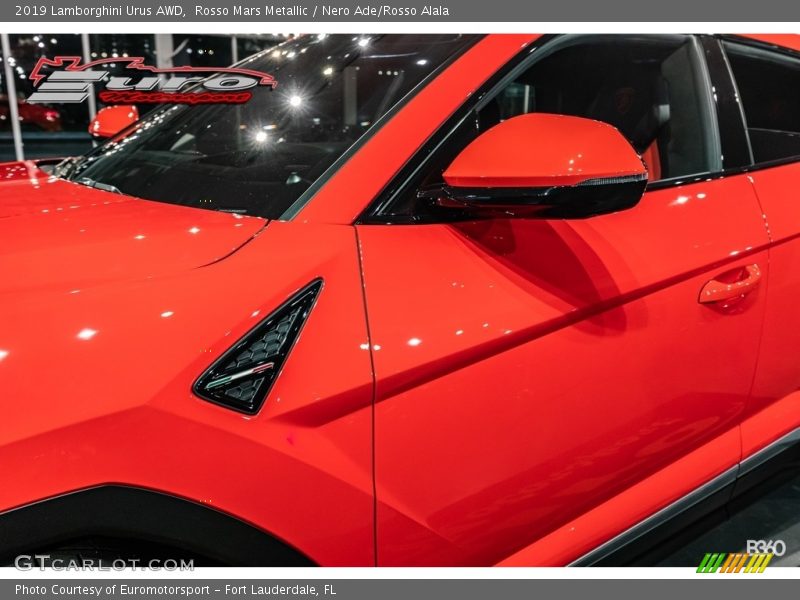 Rosso Mars Metallic / Nero Ade/Rosso Alala 2019 Lamborghini Urus AWD