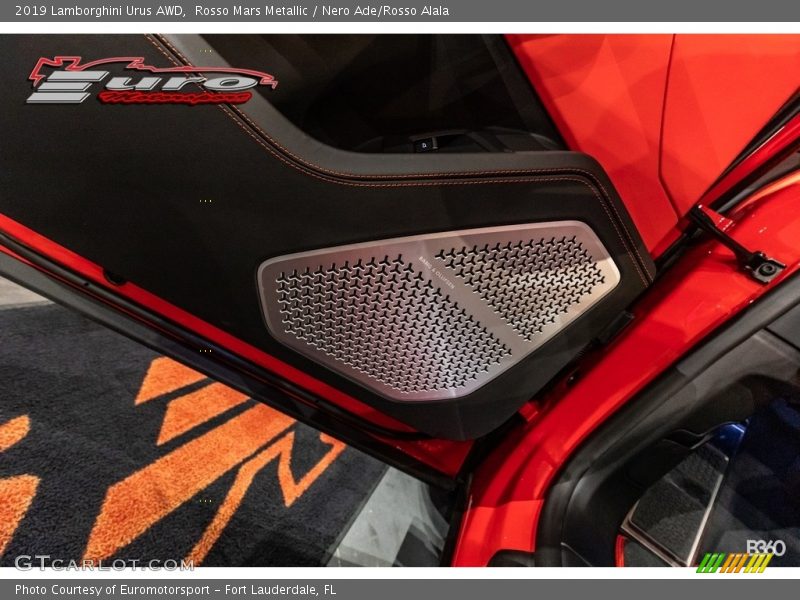 Rosso Mars Metallic / Nero Ade/Rosso Alala 2019 Lamborghini Urus AWD