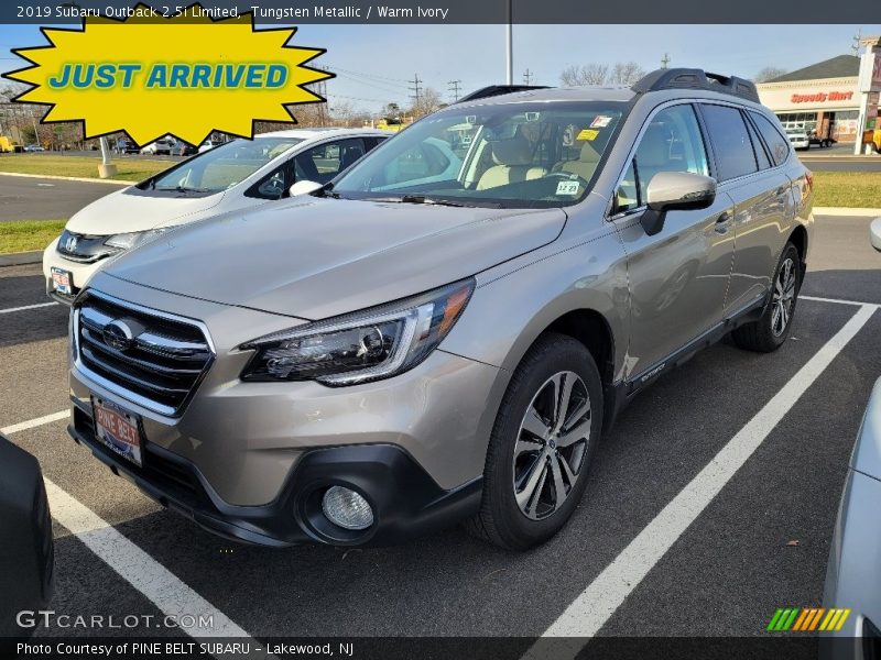 Tungsten Metallic / Warm Ivory 2019 Subaru Outback 2.5i Limited