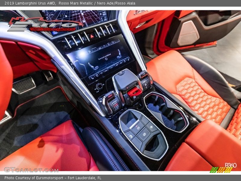 Rosso Mars Metallic / Nero Ade/Rosso Alala 2019 Lamborghini Urus AWD