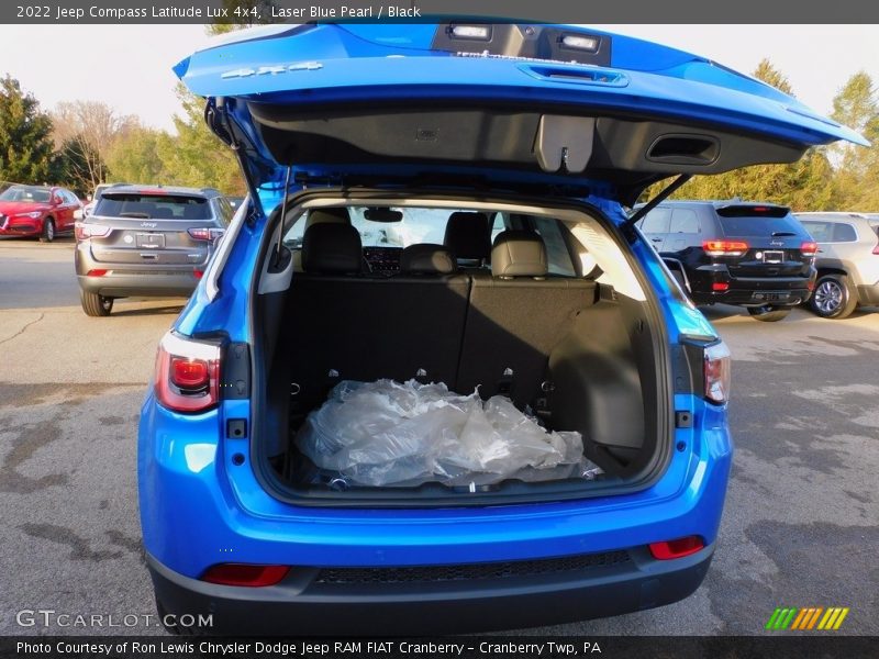 Laser Blue Pearl / Black 2022 Jeep Compass Latitude Lux 4x4